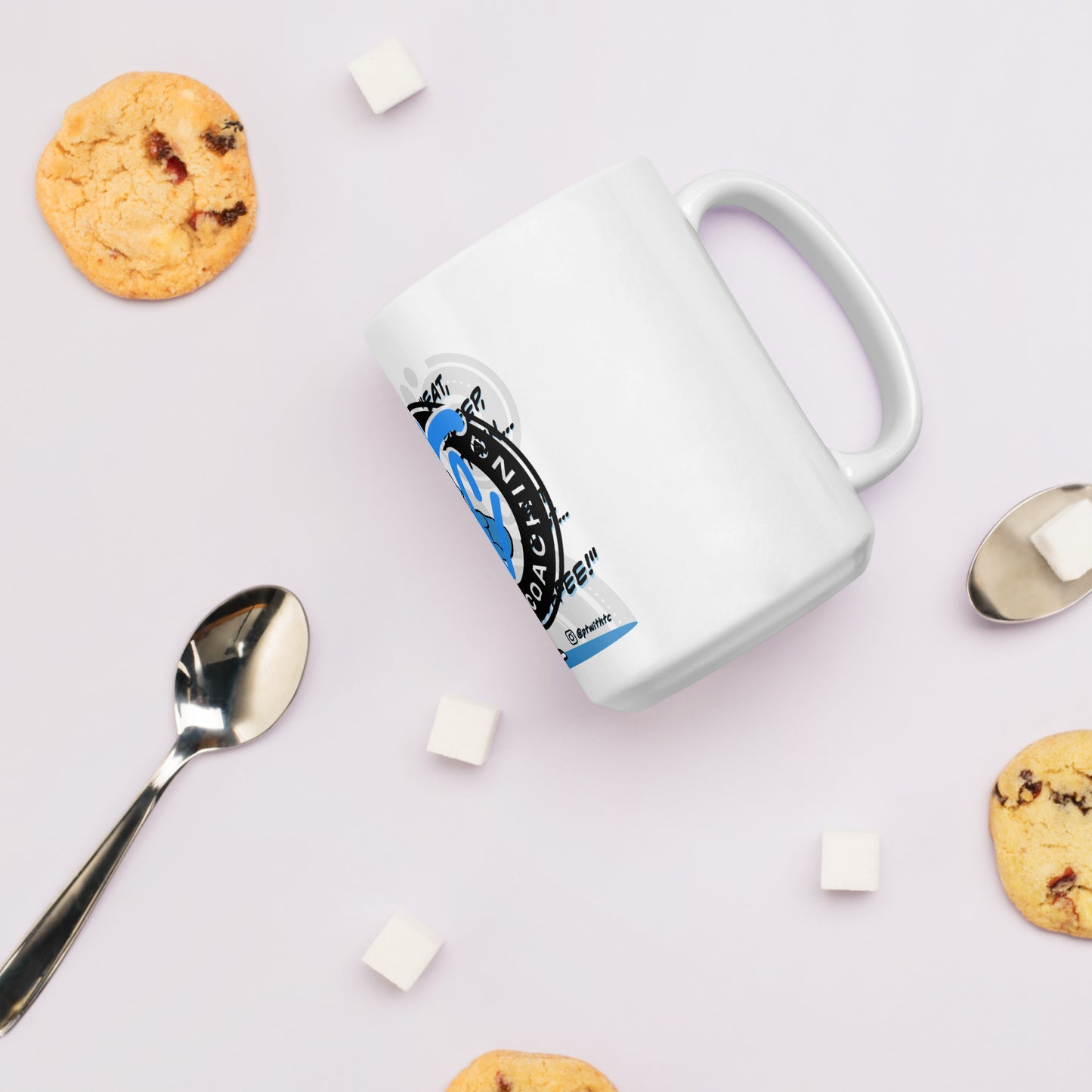 "But First, Coffee!" Mug (White)